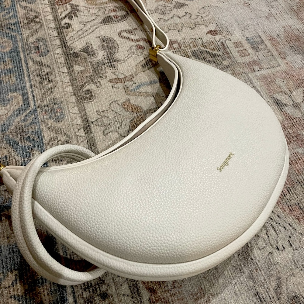 Songmont Medium Luna Bag in Ivory